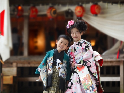 塩釜神社例大祭 七五三撮影